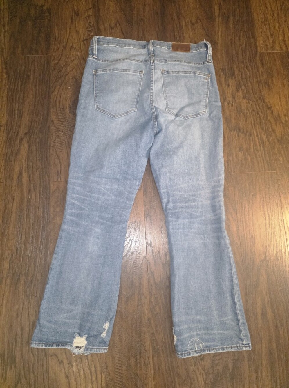 Madewell Light Wash Women’s Cali Demi-boot Jeans - Picture 6 of 7